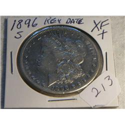 1896-S MORGAN DOLLAR