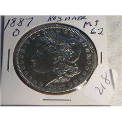 1887-O MORGAN DOLLAR