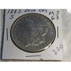 1883-S MORGAN DOLLAR