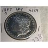 Image 1 : 1887-S MORGAN DOLLAR