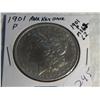 Image 1 : 1901-P MORGAN DOLLAR