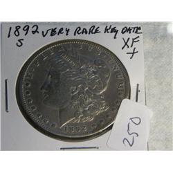 1892-S MORGAN DOLLAR