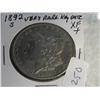 Image 1 : 1892-S MORGAN DOLLAR