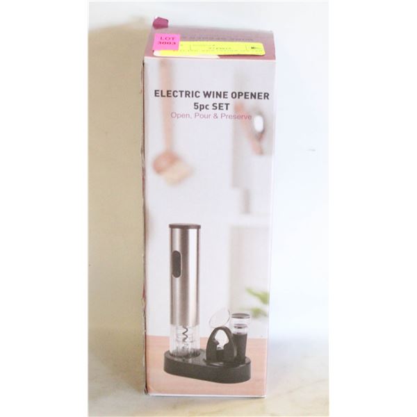 ELECTRIC WINE OPENER SET 5 PIECE