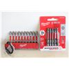 Image 1 : TWO PACK OF MILWAUKEE IMPACT DRILL-BITS WITH