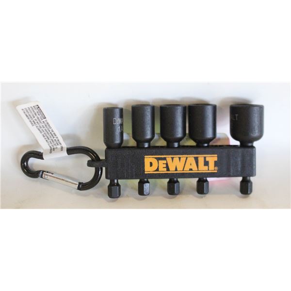 SET A FIVE DEWALT IMPACT NUT DRIVER
