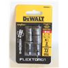 Image 1 : PACK OF 2 DEWALT DOUBLE ENDED NUT DRIVER