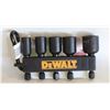 Image 1 : SET A FIVE DEWALT IMPACT NUT DRIVER