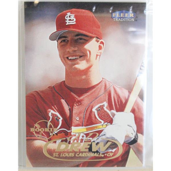 J.D. DREW ROOKIE U100 CARDINALS