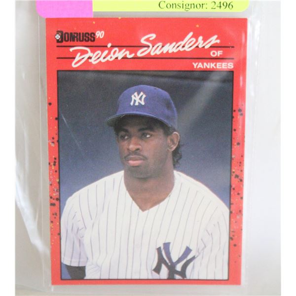 DEION SANDERS 427 YANKEES
