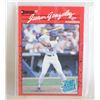 Image 1 : JUAN GONZALEZ RATED ROOKIE 33 RANGERS