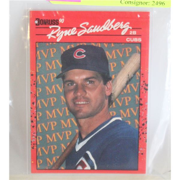 RYNE SANDBERG BC-10 CUBS