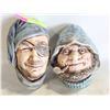 Image 1 : VINTAGE THE SMUGGLER HAND PAINTED CHALKWARE