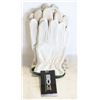 Image 1 : 3 NEW PAIRS OF LARGE LEATHER GLOVES BOG + WATSON