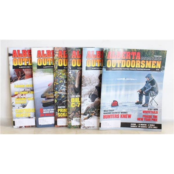 6 ALBERTA OUTDOORSMEN MAGAZINES