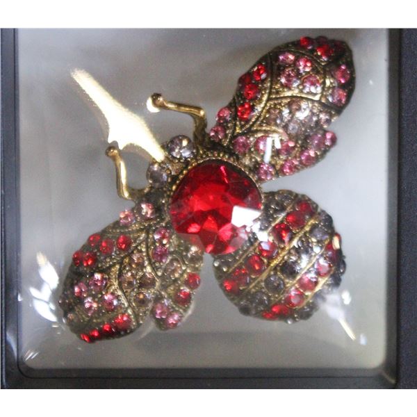 NEW BEE BROOCH FULLY ENCRUSTED