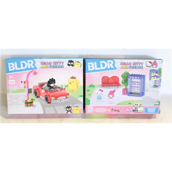BLDR HELLO KITTY & FRIENDS BUILDING KITS