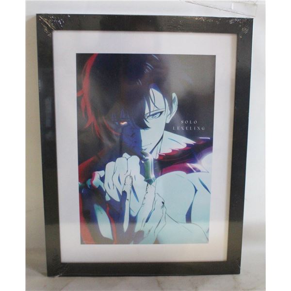 12" X 16" SOLO LEVELING ANIME FRAMED