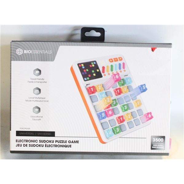 ELECTRONIC SUDOKU PUZZLE GAME PORTABLE