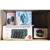 Image 1 : 5 NEW NS2 ACCESSORY LOT: CHARGING BASE,