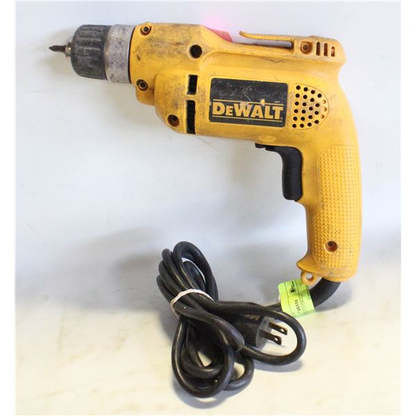 DEWALT CORDED DRILL