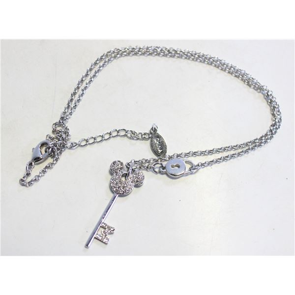 DISNEY MICKEY MOUSE 18" CRYSTAL KEY &
