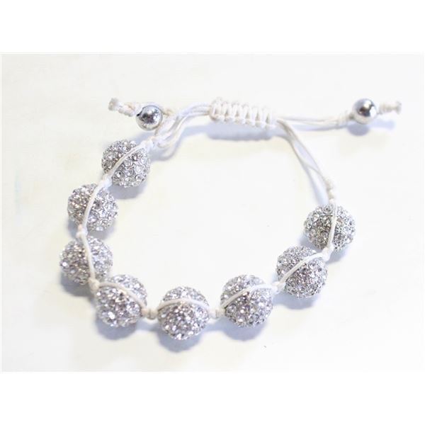 SHINY CRYSTAL SHAMBALLA BRACELET
