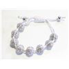Image 1 : SHINY CRYSTAL SHAMBALLA BRACELET