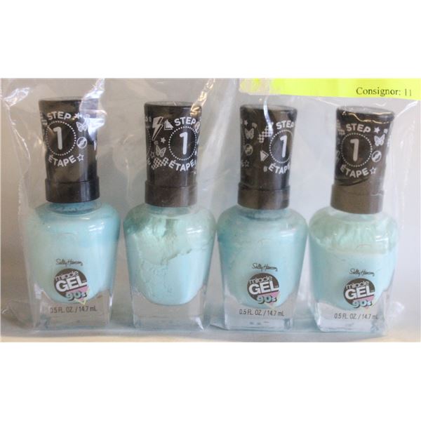 BAG OF 4 NEW NAIL POLISH