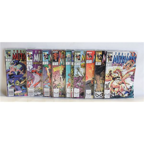 10 VINTAGE MARVEL  NEW MUTANTS COMICS