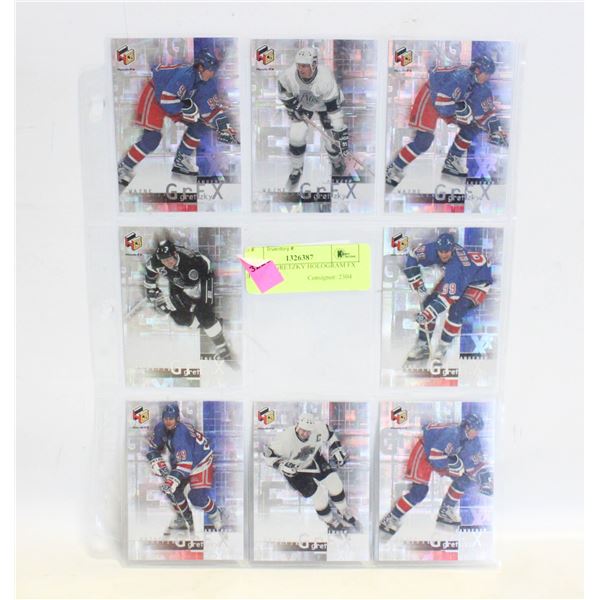 8 WAYNE GRETZKY HOLOGRAM FX UPPERDECK