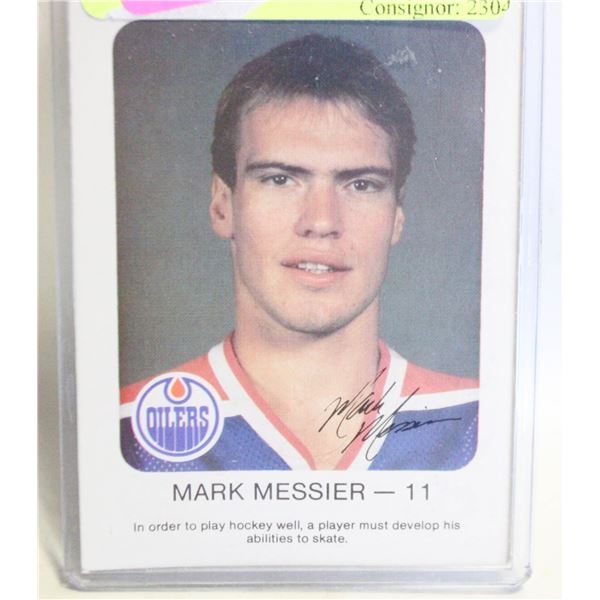 MARK MESSIER 1981-82 2ND YEAR OILERS