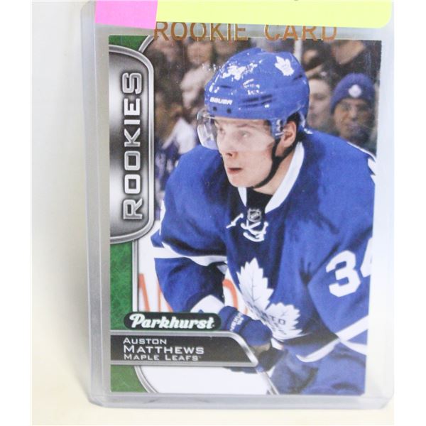AUSTON MATTHEWS ROOKIE PARKHURST