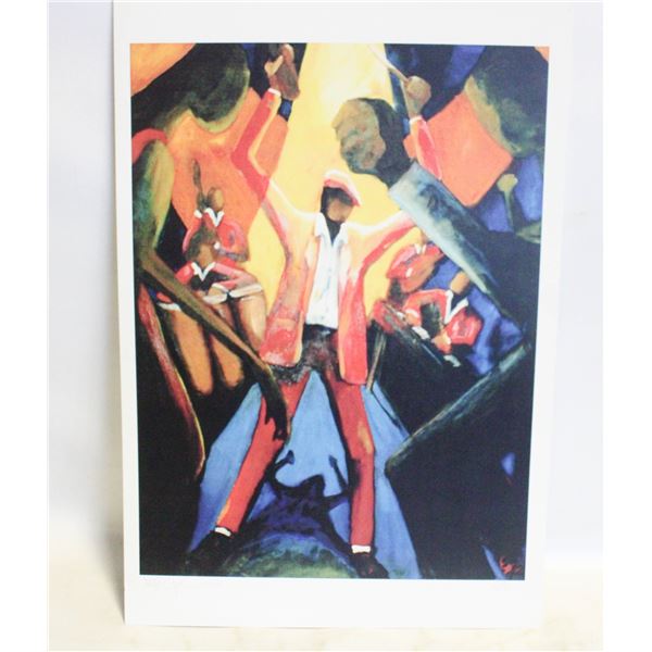 WAILING JAZZ BAND 5 OF 10-0 SIGNED/DATED IN PENCIL