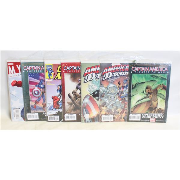 LOT OF CAPTAIN AMERICA COMICS
