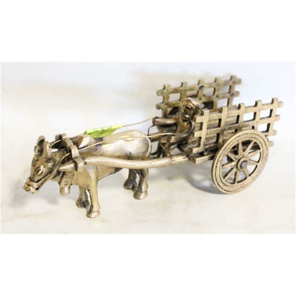 BRASS BULL FIGURINE