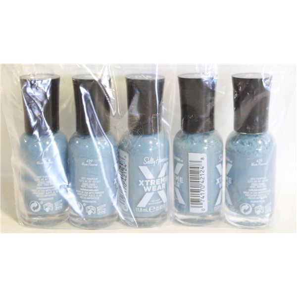 LOT OF 5 NEW NAIL POLISH