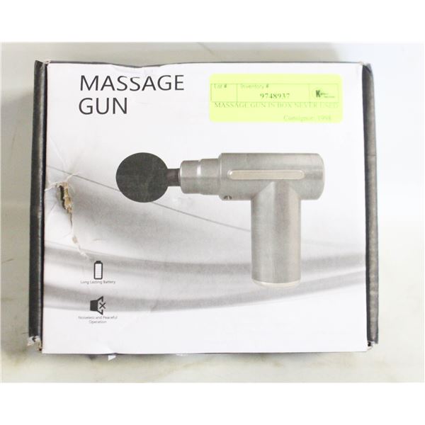 MASSAGE GUN IN BOX NEVER USED