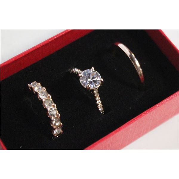 NEW 3PCS/SET RING SET SZ9