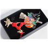 Image 1 : NEW 2PCS BROOCH SET