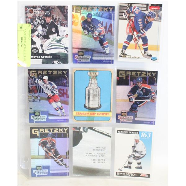 SHEETS OF WAYNE GRETZKY