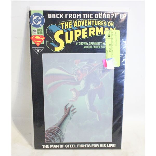 SUPERMAN #500 LANDMARK ISSUE