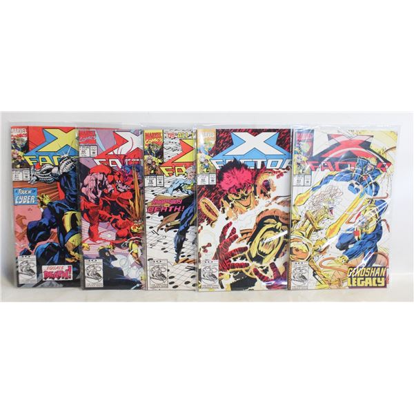 VINTAGE MARVEL X-FACTOR COMICS #79/80/81/82/83