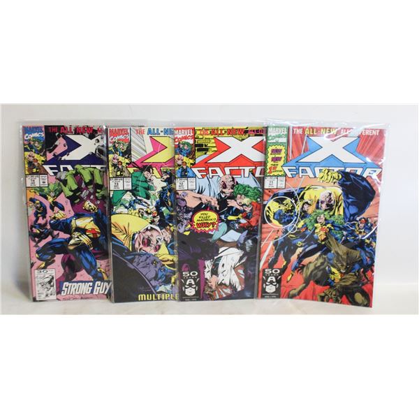 VINTAGE MARVEL X-FACTOR COMICS #71/72/73/74