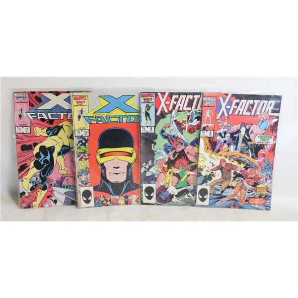 VINTAGE MARVEL X-FACTOR COMICS #8/9/10/11