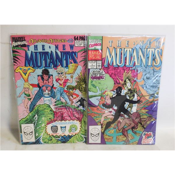VINTAGE MARVEL THE NEW MUTANTS #1&5 ANNUAL