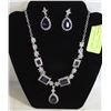 Image 1 : NEW JEWELRY DISPLAY W/ NECKLACE AND EARRING
