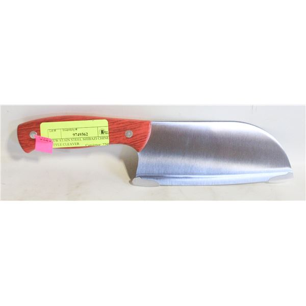NEW STAIN STEEL SHIBAZI CHINESE STYLE CLEAVER