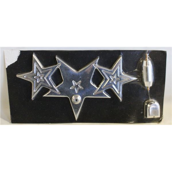 BILLET ALUMINIUM REAR VIEW MIRROR 3 STAR
