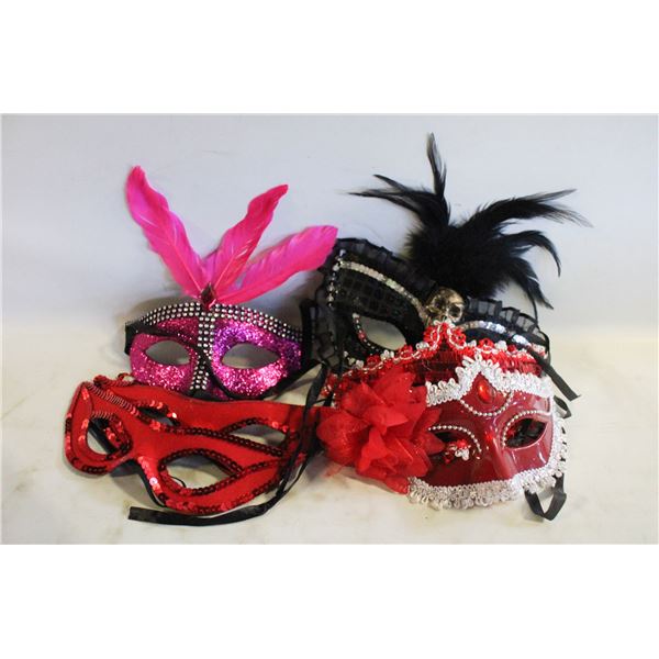 FLAT OF MASQUARADE MASKS
